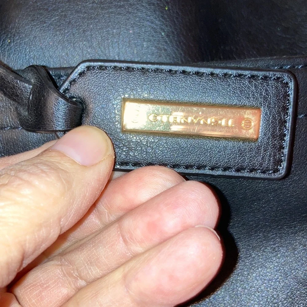 TIGNANELLO NAVY PURSE. LIKE NEW. SOFT LEATHER. ROOMY. MANY COMPARTMENTS! CLEAN!! - Picture 2 of 16